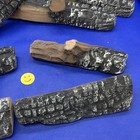     8x Gas Fireplace Logs  Small Size Ceramic Premium Heat-resistant Wood Log   