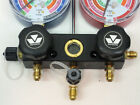 57336 Mastercool A c Hvac  Refrigeration Manifold W 36  Ball Charging Hoses