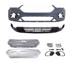 For 2017 2018 2019 Ford Escape Front Bumper Cover With Grills And Fog Lamps New