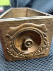 Vintage Wood Treadle Sewing Machine Cabinet Drawer 14 2 2   x 4 3 4   x4   