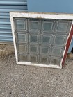 100  Year Old Lead Glass Window 28    X 27 1 8    