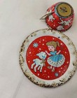 Vintage 1950 s Ohio Art Mary Had A Little Lamb Bo Peep Tin Children s Tea Set 4