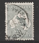 1913 First Watermark 2d Grey Kangaroo Flaw Cape Carpentaria Bw 5  1 d  80 00