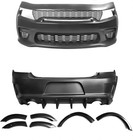 Front rear Bumper Kit  Fender Flare For 2015-2023 Dodge Charger Widebody