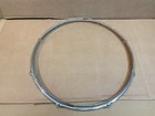 Slingerland 50s 60s Vintage Rare 16    Snare Drum Hoop Chrome Over Brass Clean