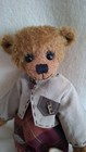Schulte Mohair Fur Fabric Brown  12 Mm Pile  30 X 70 Cm Teddy Bear