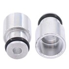 Applianpar 8pcs Fuel Injector Spacer Adapter For Shorty Truck 4 8 5 3 6 0l To Ls