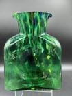 Blenko 384 Special Edition Water Bottle spring Green W frit - St  Patrick   s Day 