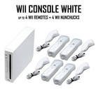 Nintendo Wii Game Console   Pick 1-4 Remotes  Wii Sports  Mario Kart   More  Usa