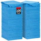  Shop Towels  100 Pack Microfiber Towels For Cars  Microfiber 100 Pk Blue