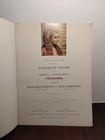 Cleopatra Original 1963 Souvenir Movie Program Liz Taylor Richard Burton Vintage