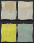 Leeward Islands Mint Definitives Sg36 38 41 54 Cat  27  4v 