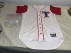 Game Used J j  Pearsall Tulsa Drillers 2000 Jersey Mens 46 White Sewn Texas Milb