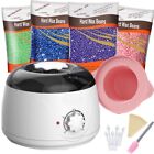 Waxing Kit Wax Heater Warmer Pot Machine Depilatory W wax Bean Body Hair Removal
