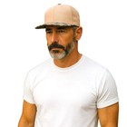 Snapback Hat Classic Trucker Caps Flat Brim Baseball Cap Solid Color Men Hats