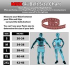 Mrx Weight Lifting Belt Training Gym Fitness Bodybuilding Back Support Workout