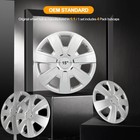 15 Inch Oem Replacement 4 Pcs Hubcap Set Of 4
