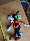 Walt Disney Store Goofy  Mini Bean Bag Plush Rare Black Pants Guc See Pictures