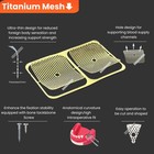 Dental Gbr Titanium Mesh 20 25mm Membrane Fixation Bone Regeneration Grafting