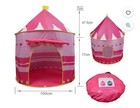 Princess Castle Play Tent Kids House Portable Children Outdoor Indoor Girls