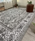 Traditional Oriental 5x7 Area Rug Area Rugs Carpet Living Room Gray