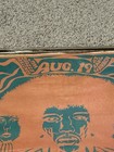 1967 Jimi Hendrix Moby Grape Concert Poster 2nd Print Jim Salzer Tolmach 23 X 17