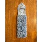 Norwex Chenille Hand Towel Teal Blue Butterfly Baclock Microfiber Hanging Towel