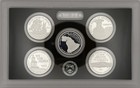 2026 S Us Mint Silver Proof Quarters 5 Coins With Silver Proof Set Box   Coa
