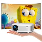 Mini Projector  2025 Upgraded 1080p Hd Projector  Portable Projector With