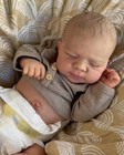  Reborn Waterproof Baby Girl Dolls Silicone Full Body 18 Inch Real Lifelike 
