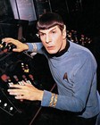 Leonard Nimoy Signed 8x10 Photograph Star Trek Spock Vintage Collectible