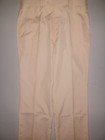 Vintage Men s Tropical Pa1m 1970s 65 poly 35 cot Peach Pants Newoldstock 38r 30l
