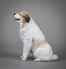 Breyer Companion Dog Lgd Great Pyrenees Resin  traditional Sized 1 9