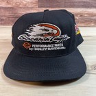 Vintage Harley Davidson Screamin Eagle Snapback Hat 1999 Deadstock