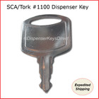 Tork  1100 Dispenser Key For Paper Towel And Toilet Tissue Dispensers -  12 pk  