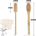 Back Scrubber For Shower bath Brush With Long Handle bath Brush Body Exfoliator 