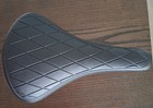      Viscount Black Bmx Seat W  Springs     Diamond Quilted     Old School Freestyle C