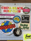 Vintage Surf Stickers Old School Decals 1980s  Group  Surfing Surfboard