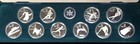 1985- 1988 Silver Canada 10oz Calgary Olympic 10 Proof  20 Coin Set