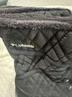 Columbia Womens Black Quilted Mid-calf Waterproof Lace-up Snow Boots Size 7 5