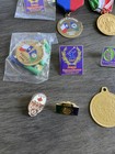 Lot Of San Antonio Viva Fiesta Medals Ribbons Lapel Pins Souvenirs Texas