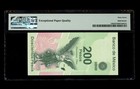Mexico - 200 Pesos - 2010 Commemorative - Banco De Mexico - Pmg 67 Epq Super Gem