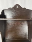 Antique Victorian Wood Wall Mounted Display Shelf Curio Shelf Knick Knacks