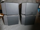 Bose Am-5 Acoustimass Double Cube System Direct Reflect Speakers Pair Lot Of 2