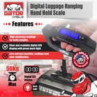 Luggage Scale Digital Travel Portable Electronic Hanging Lcd Weight 110lb 50kg