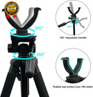 Adjustable Shooting Sticks For Hunting  Lightweight Aluminum 360   Shooting Rest