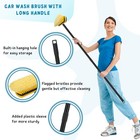 Car Wash Brush With Long Handle 55   Vehicles Exterior Washing Supplies Soft    