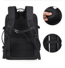 Men s Waterproof Business Backpack -17  Laptop Compartment Anti-theft Travel Bag
