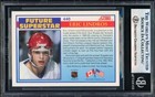 Eric Lindros Autographed 1990-91 Score Rookie Card  440  hof 16  Beckett 239929