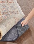 Non Slip Cushioned Rug Pad Gripper 9 X 12 Ft  Felt And Silicone Backing  1 4    